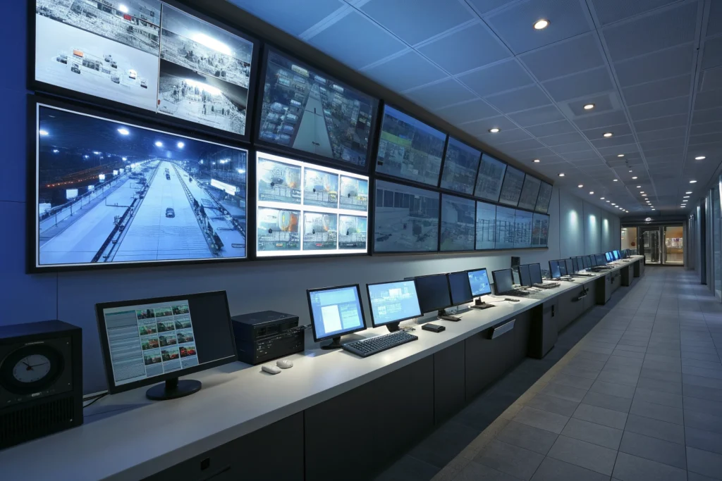 High-quality security monitoring equipment.